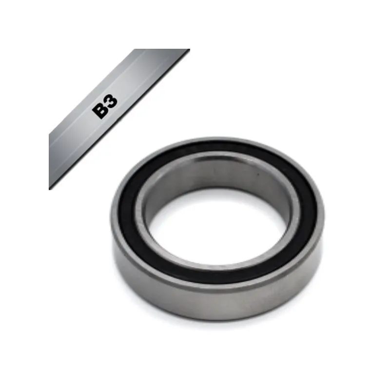 BLACK BEARING Kugellager B3 - 6805-2RS - 25 x 37 x 7 Unisex, silber, TU