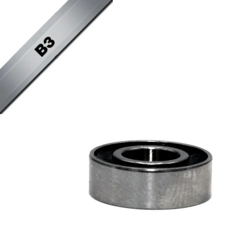 BLACK BEARING Kugellager B3 - 686-2RS - 6 x 13 x 5 Unisex, silber, TU BLACK BEARING Kugellager B3 - 686-2RS - 6 x 13 x 5 Unisex, silber, TU