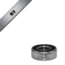 BLACK BEARING Kugellager B3 - 698-2RS - 8 x 19 x 6 Unisex, silber, TU