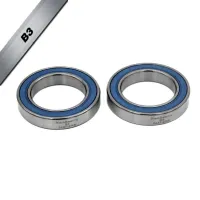 BLACK BEARING Lager für Tretlagergehäuse B3 24 x 37 x 7 mm (x2) Unisex