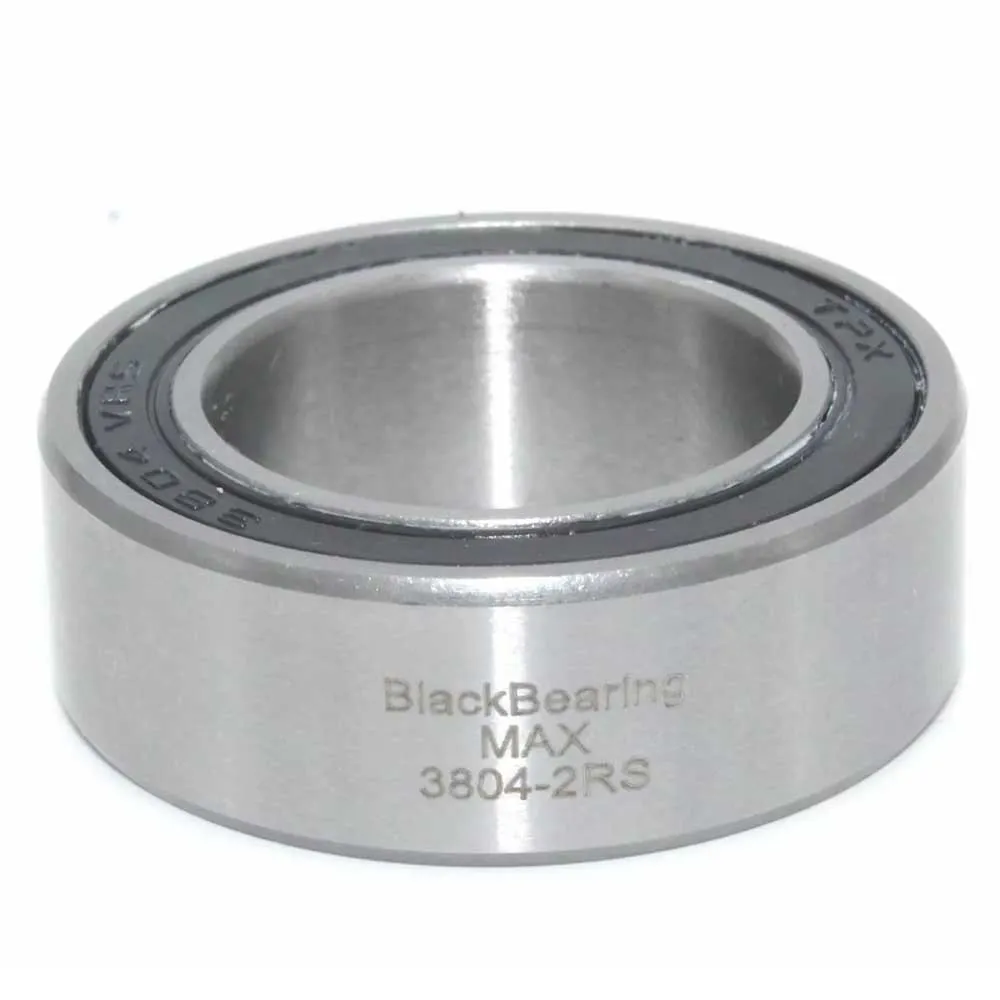 BLACK BEARING Max Max 3804-2rs Pedallager, Silver, One Size