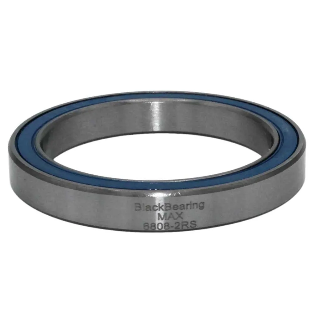 BLACK BEARING Max Max 6808-2rs Pedallager, Silver, One Size