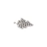 BLACK BEARING Rollkugeln 5/32 = 3,969 mm (x100) Unisex, silber, TU
