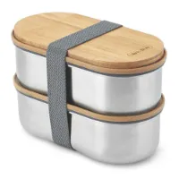 Black+blum Edelstahl Bento-lunchbox 1l Black+blum Edelstahl Bento-lunchbox 1l