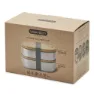 Black+blum Edelstahl Bento-lunchbox 1l, Almond / grey, One Size