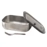 Black+blum Edelstahl Kleine Brotdose, Olive, One Size
