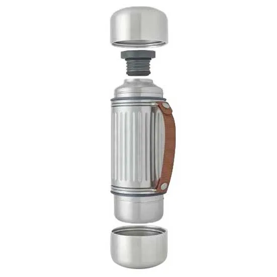Black+blum Explorer Duo 1l Thermosflasche, Grey, One Size Black+blum Explorer Duo 1l Thermosflasche, Grey, One Size