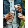 Black+blum Explorer Duo 1l Thermosflasche, Grey, One Size