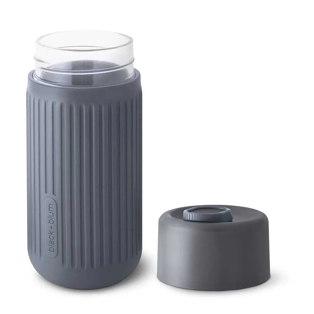 Black+blum Glass Travel Cup 340ml Thermobecher Black+blum Glass Travel Cup 340ml Thermobecher