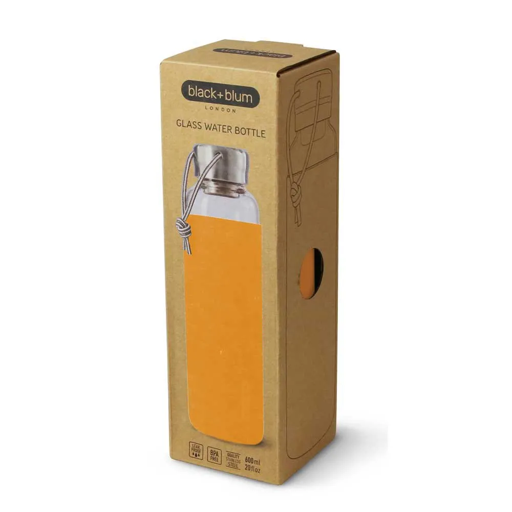 Black+blum Glaswasserflasche 600ml