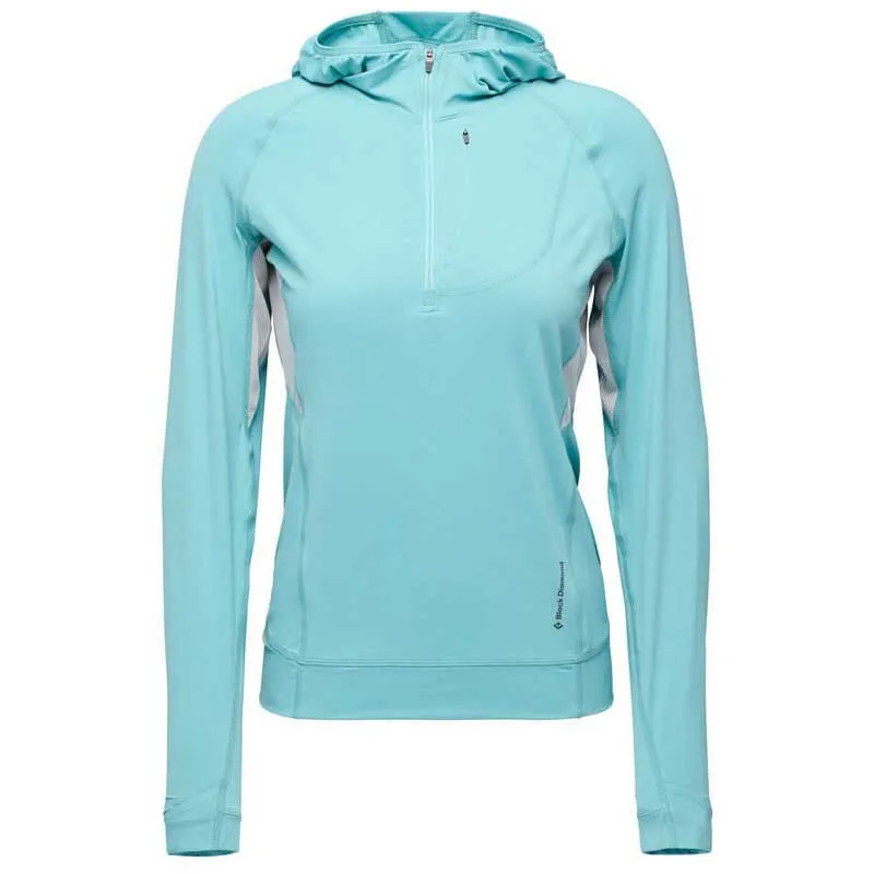 Black Diamond Alpenglow Pro Halbreißverschluss-sweatshirt, Glacier