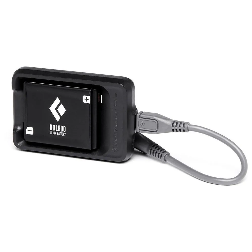 Black Diamond Bd 1800 Rechargeable Battery With Usb Ladegerät, Black, One Size Black Diamond Bd 1800 Rechargeable Battery With Usb Ladegerät, Black, One Size