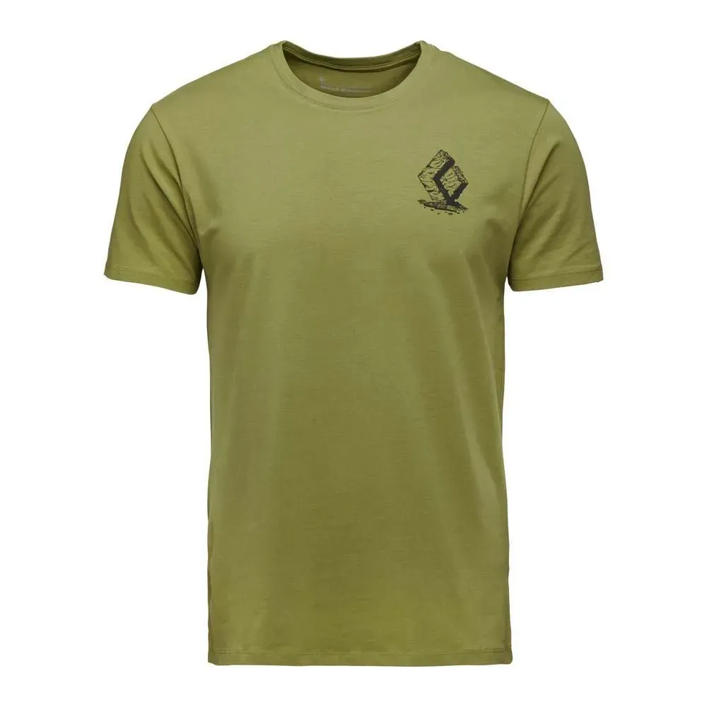 Black Diamond Boulder Kurzarm-t-shirt, Camp green Black Diamond Boulder Kurzarm-t-shirt, Camp green
