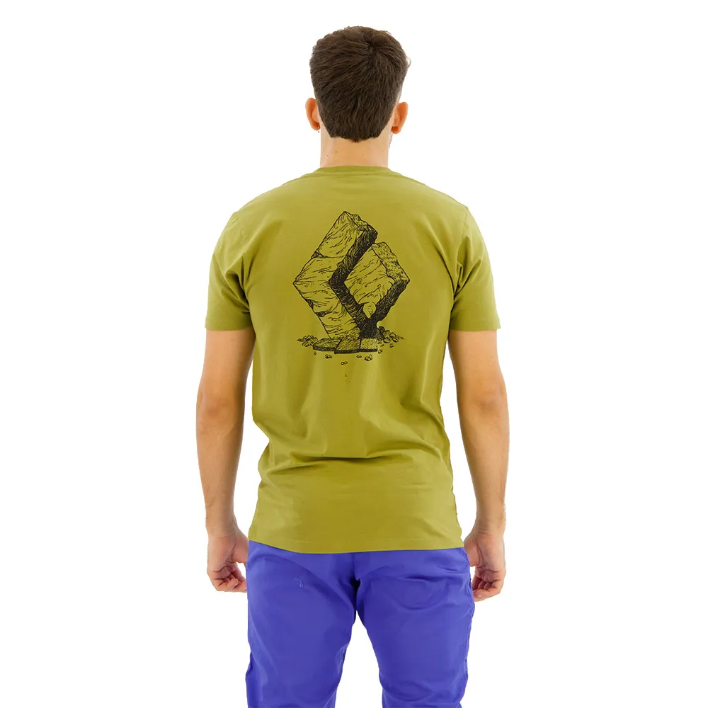 Black Diamond Boulder Kurzarm-t-shirt, Camp green Black Diamond Boulder Kurzarm-t-shirt, Camp green