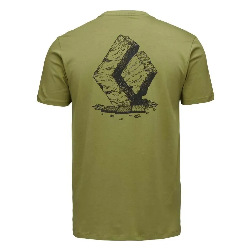 Black Diamond Boulder Kurzarm-t-shirt, Camp green Black Diamond Boulder Kurzarm-t-shirt, Camp green