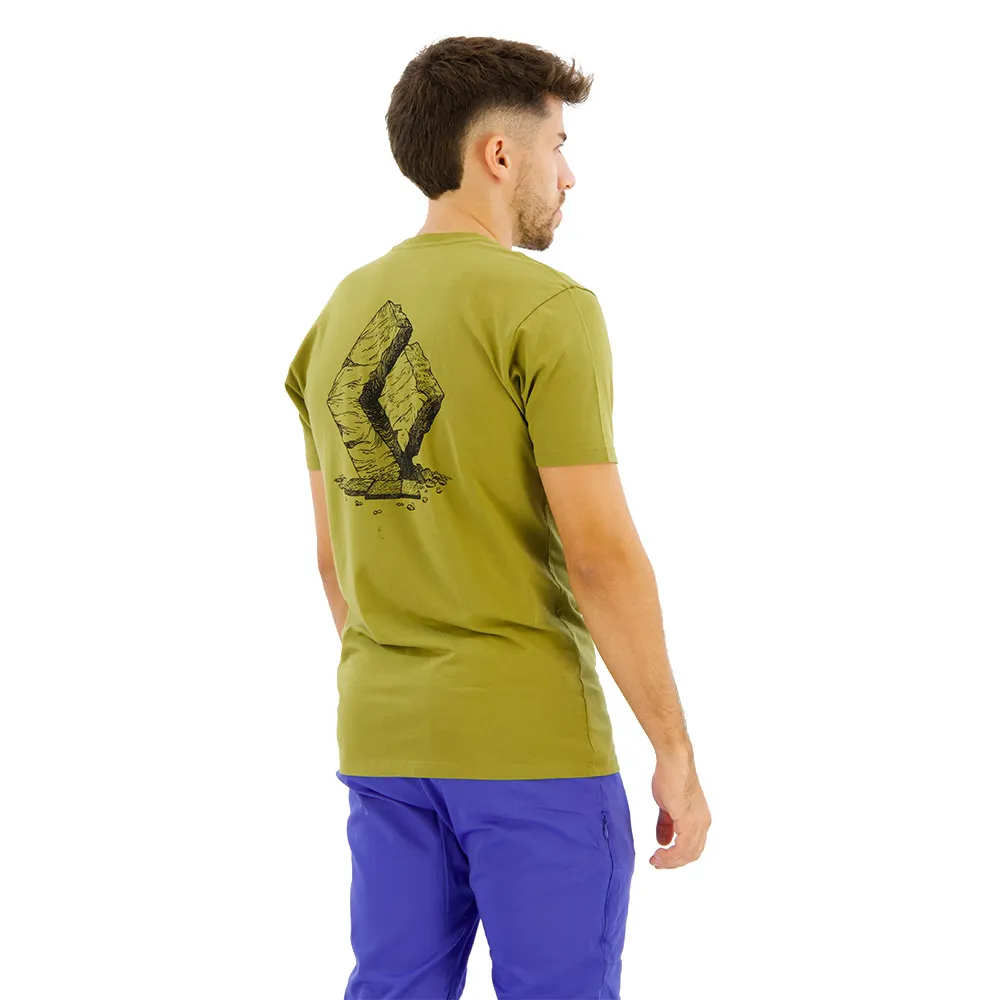 Black Diamond Boulder Kurzarm-t-shirt, Camp green Black Diamond Boulder Kurzarm-t-shirt, Camp green