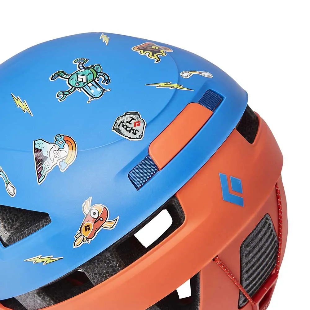 Black Diamond Capitan Junior-helm, Persimmon / ultra blue, One Size Black Diamond Capitan Junior-helm, Persimmon / ultra blue, One Size