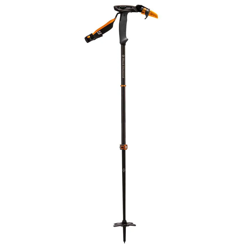 Black Diamond Carbon Whippet Stock 1 Einheit, Gray / black / orange, 100-140cm Black Diamond Carbon Whippet Stock 1 Einheit, Gray / black / orange, 100-140cm