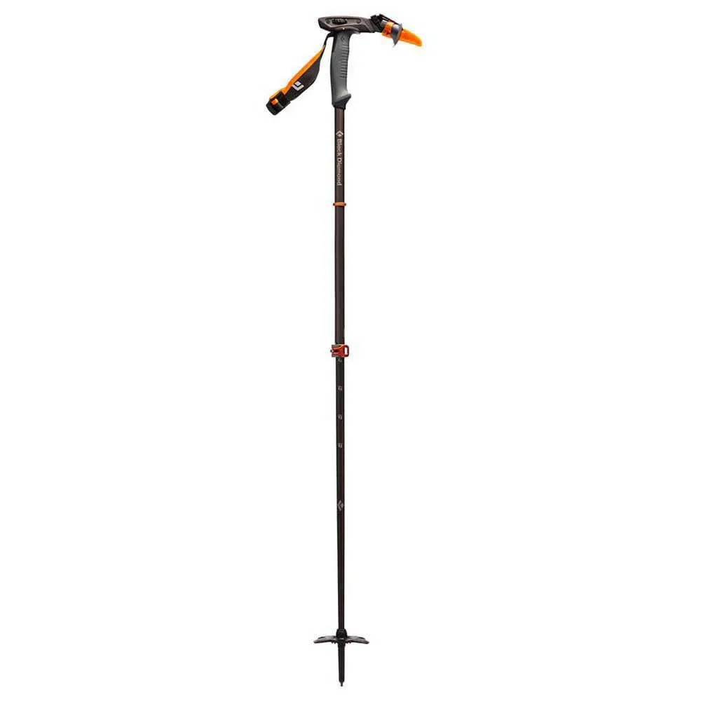Black Diamond Carbon Whippet Stock 1 Einheit, Gray / black / orange, 100-140cm Black Diamond Carbon Whippet Stock 1 Einheit, Gray / black / orange, 100-140cm