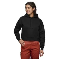 Black Diamond Crop Kapuzenpullover Black Diamond Crop Kapuzenpullover
