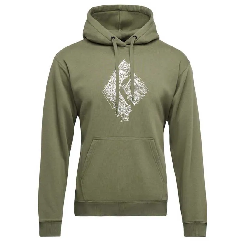 Black Diamond Engineered Diamond Kapuzenpullover Black Diamond Engineered Diamond Kapuzenpullover