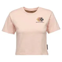 Black Diamond Faded Crop Kurzarm-t-shirt