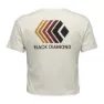 Black Diamond Faded Crop Kurzarm-t-shirt