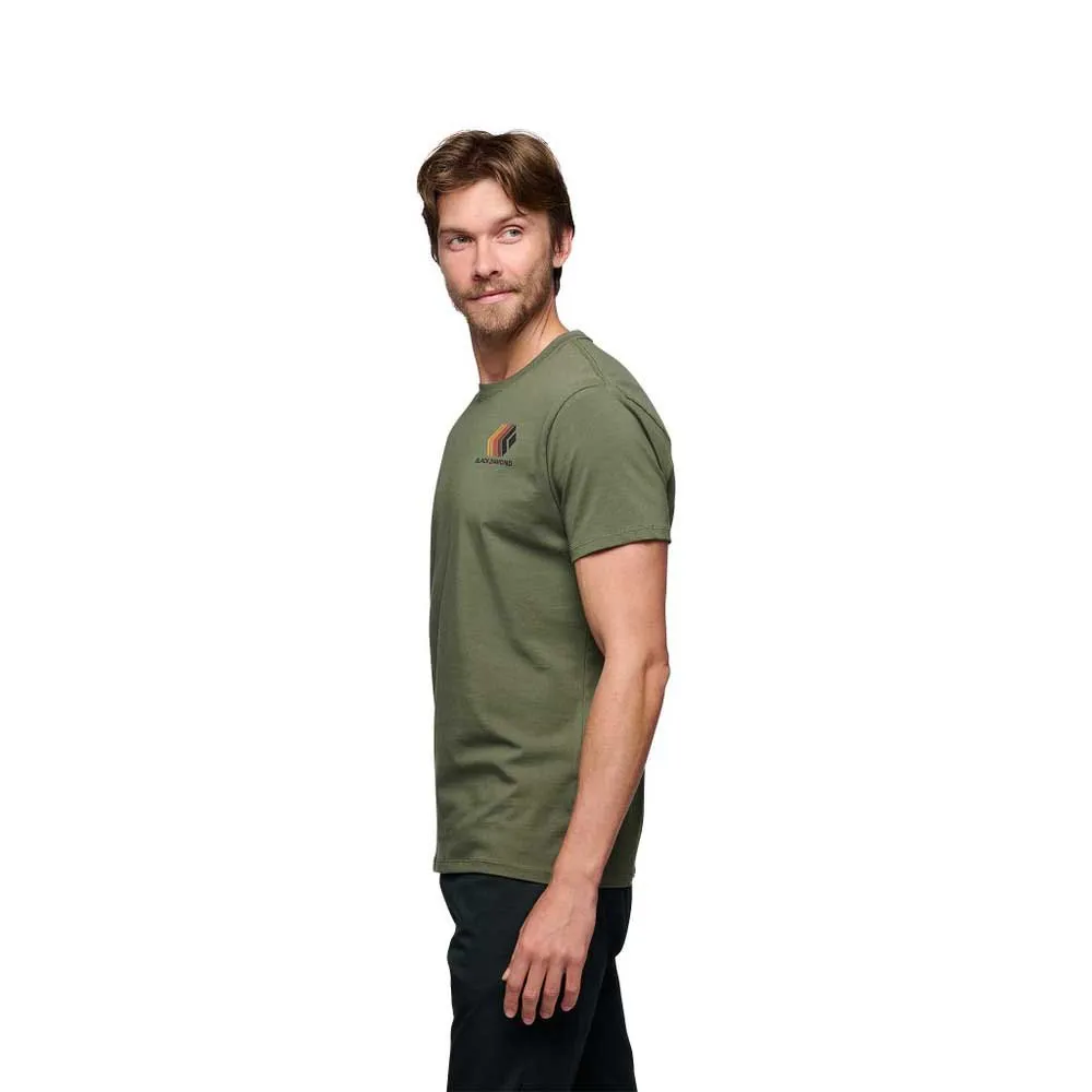 Black Diamond Faded Kurzarm-t-shirt