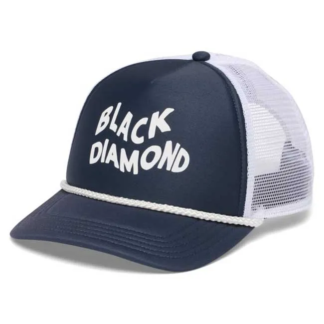 Black Diamond Flat Bill Trucker Kappe Black Diamond Flat Bill Trucker Kappe