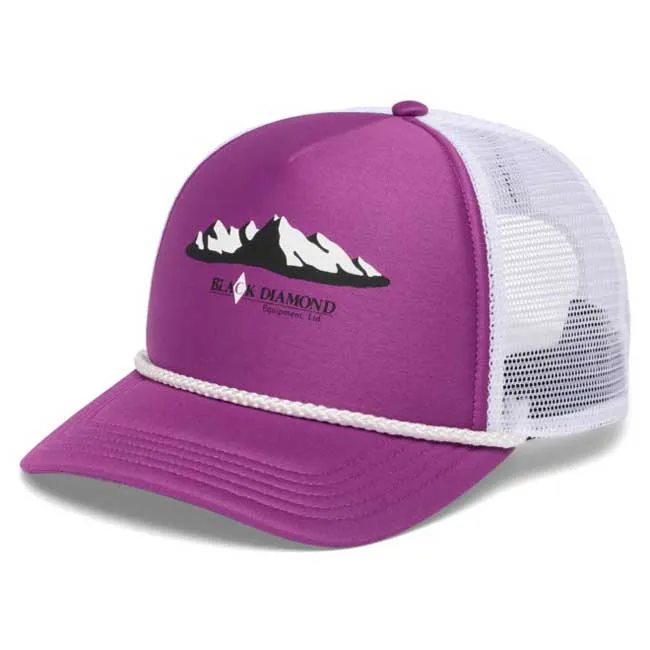 Black Diamond Flat Bill Trucker Kappe