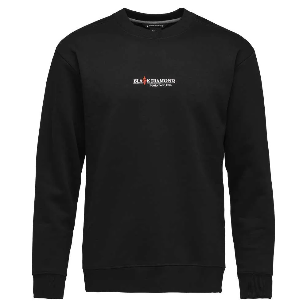Black Diamond Heritage Wordmark Crewneck Sweatshirt Black Diamond Heritage Wordmark Crewneck Sweatshirt