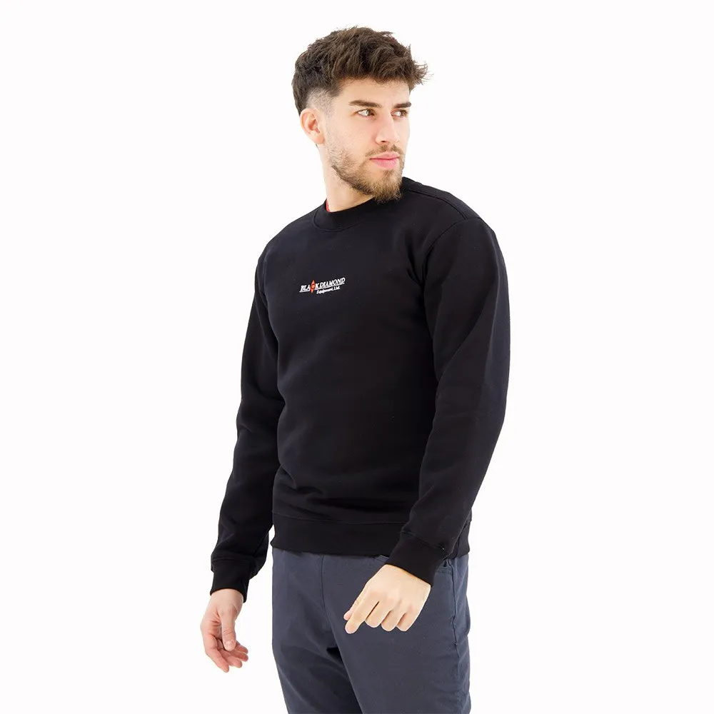 Black Diamond Heritage Wordmark Crewneck Sweatshirt Black Diamond Heritage Wordmark Crewneck Sweatshirt