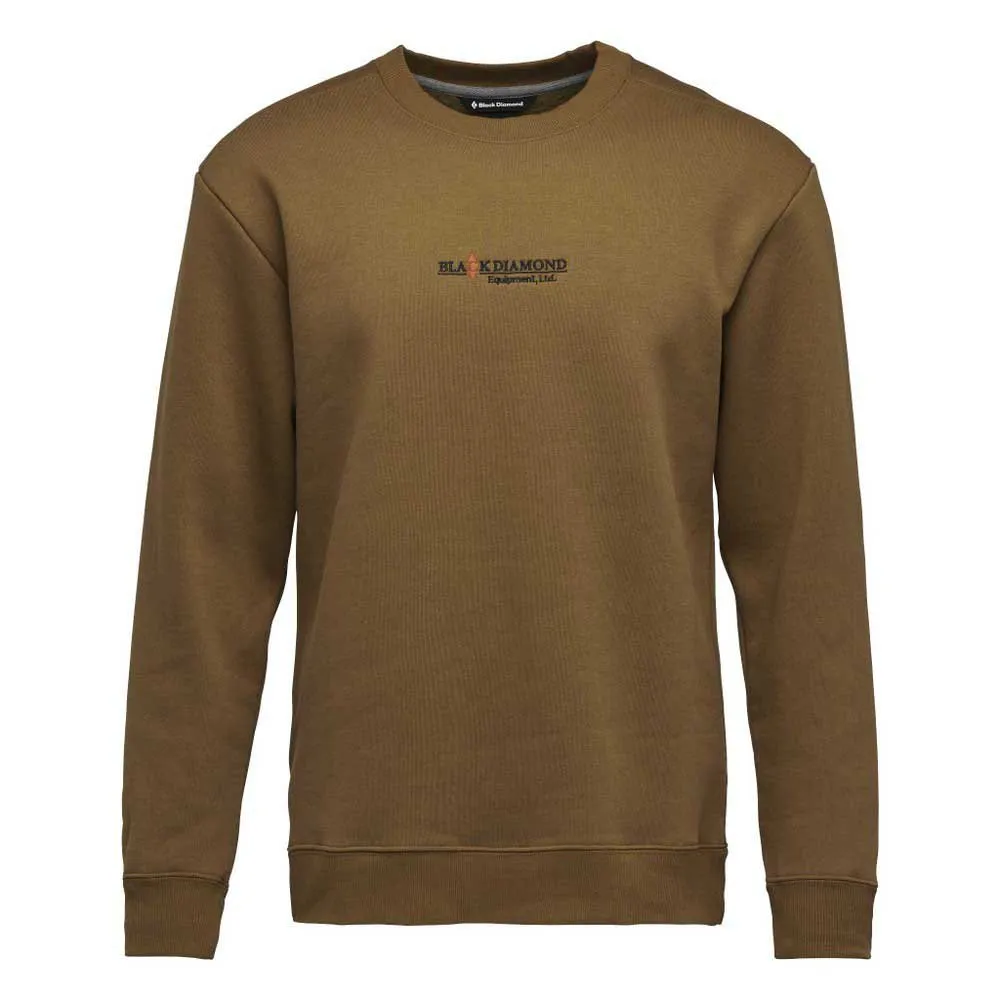 Black Diamond Heritage Wordmark Crewneck Sweatshirt Black Diamond Heritage Wordmark Crewneck Sweatshirt