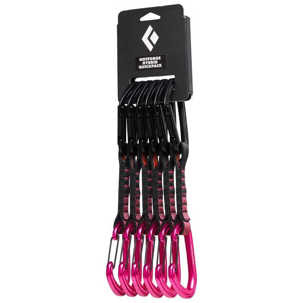 Black Diamond Hot Forge Hybrid 6 Pack 12 Cm Expressschlinge Black Diamond Hot Forge Hybrid 6 Pack 12 Cm Expressschlinge