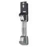 Black Diamond Litewire Expressschlinge 3 Einheiten, Light grey, 16cm