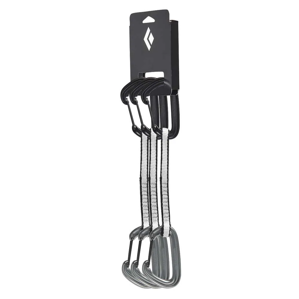 Black Diamond Litewire Expressschlinge 3 Einheiten, Light grey, 16cm