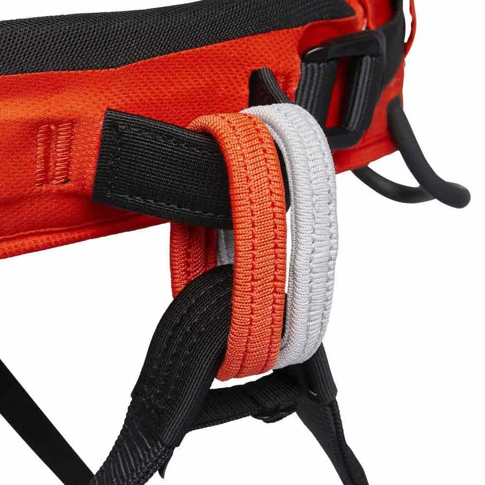 Black Diamond Long Haul Gurtzeug, Black / orange, S