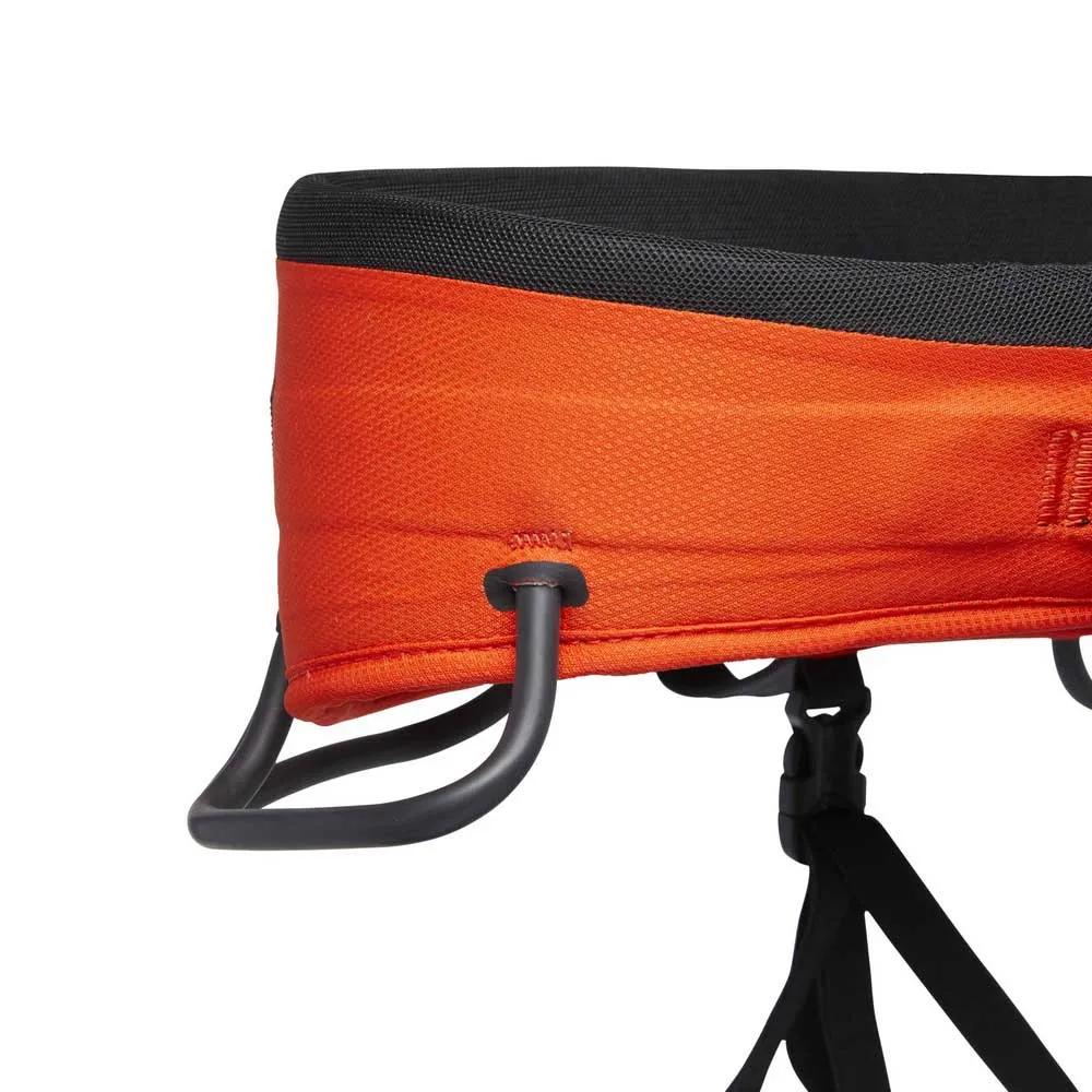 Black Diamond Long Haul Gurtzeug, Black / orange, S