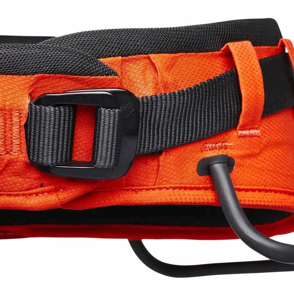 Black Diamond Long Haul Gurtzeug, Black / orange, S