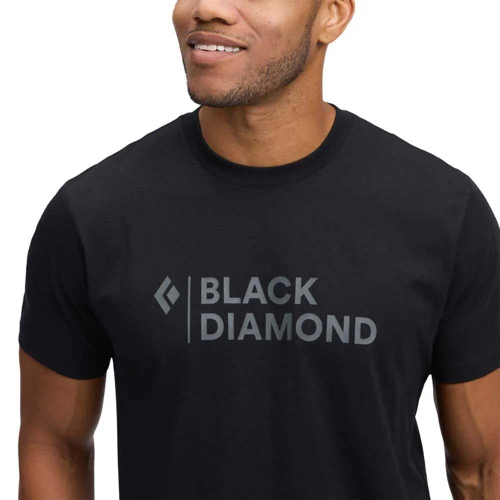 Black Diamond Mini Stacked Kurzarm-t-shirt Black Diamond Mini Stacked Kurzarm-t-shirt