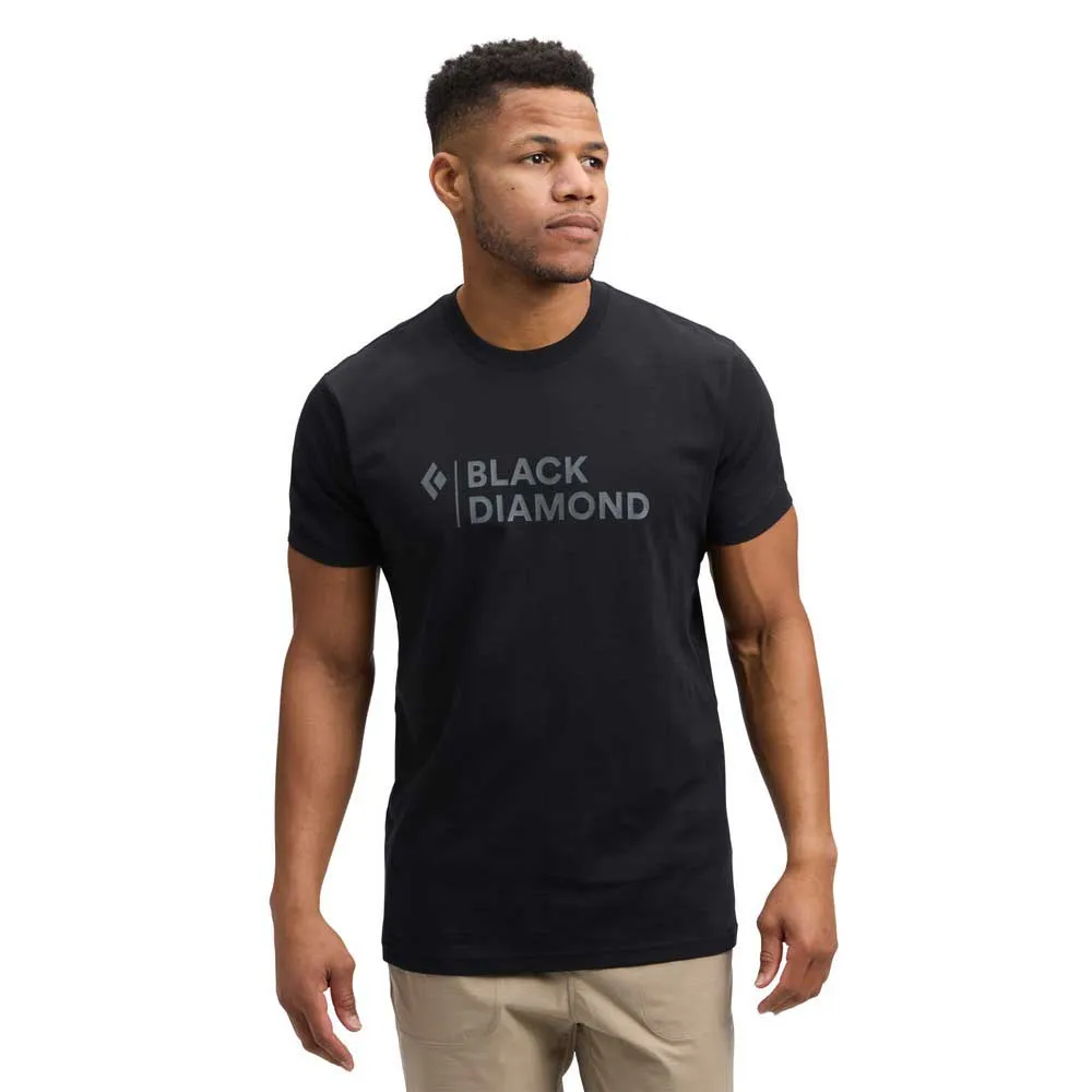 Black Diamond Mini Stacked Kurzarm-t-shirt Black Diamond Mini Stacked Kurzarm-t-shirt
