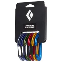 Black Diamond Mini Wire Karabinerhaken 6 Einheiten Black Diamond Mini Wire Karabinerhaken 6 Einheiten