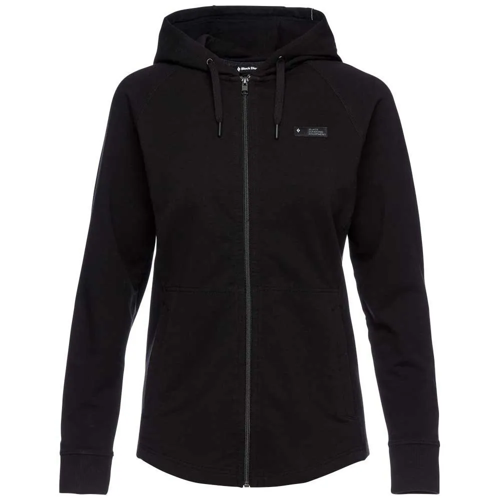 Black Diamond Mountain Transparency Kapuzenpullover, Black