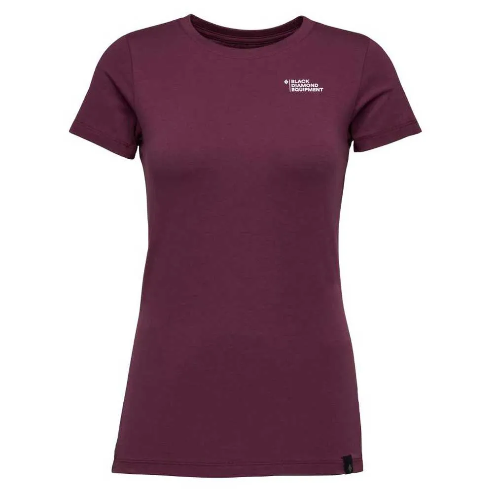 Black Diamond Multi Sport Kurzarm-t-shirt, Blackberry Black Diamond Multi Sport Kurzarm-t-shirt, Blackberry