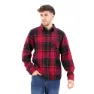 Red rock / black plaid