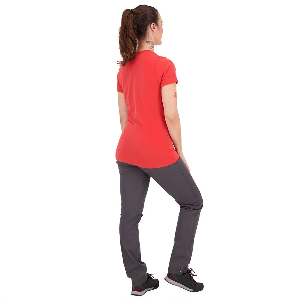 Black Diamond Rise And Climb Kurzarm-t-shirt, Grenadine Black Diamond Rise And Climb Kurzarm-t-shirt, Grenadine