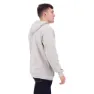 Black Diamond Stacked Logo Kapuzenpullover, Nickel heather