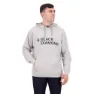 Black Diamond Stacked Logo Kapuzenpullover, Nickel heather