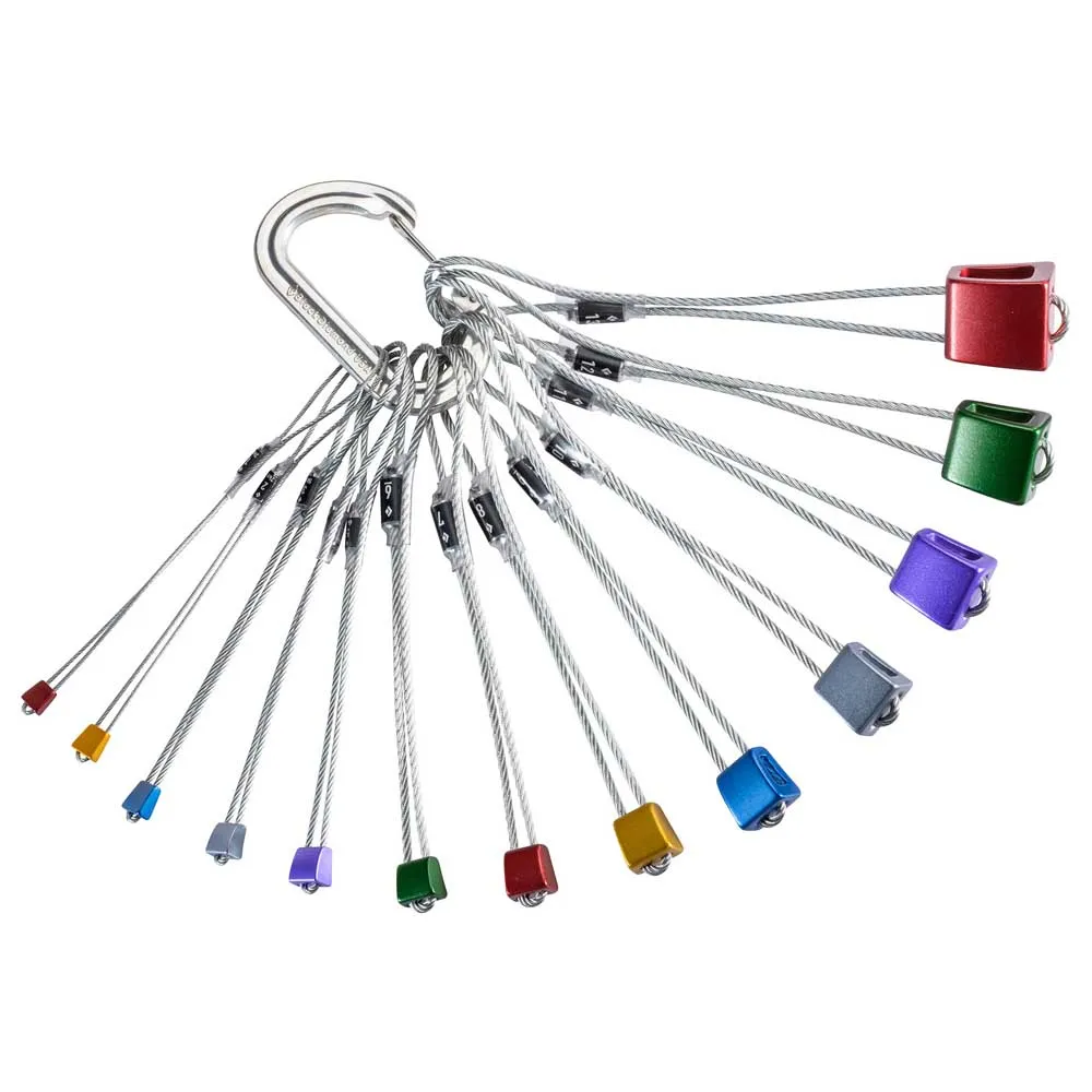 Black Diamond Stopper Pro 1-13 Stopper-set, Multicolor, 1-13