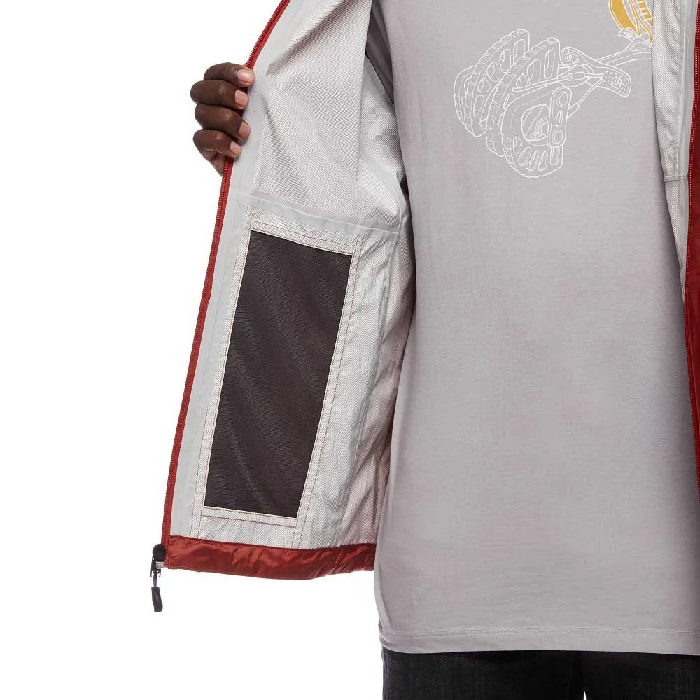 Black Diamond Treeline Rain Jacke